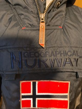 Chaqueta Geographical Norway Negra