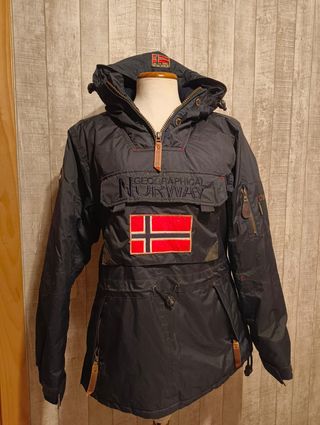 Chaqueta Geographical Norway Negra