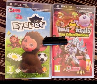 Juegos PSP: Eyepet y Invizimals con su camara