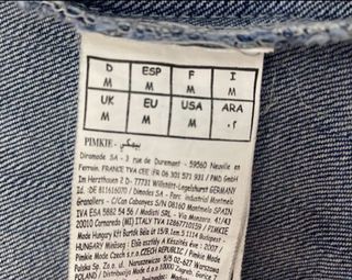 Chaqueta Vaquera Azul