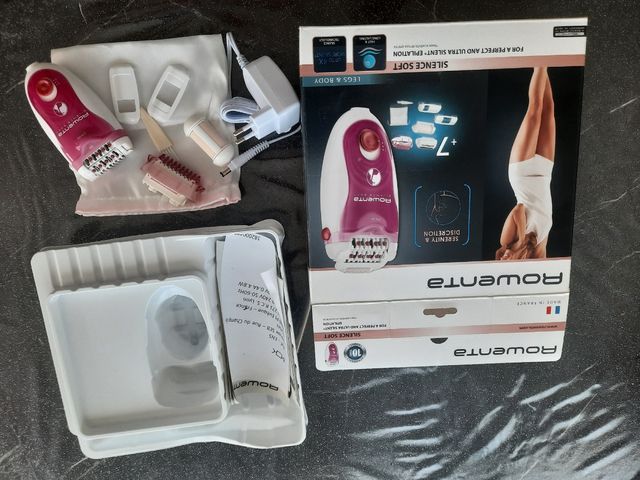 Epilatore Rowenta Silence Soft Bianco/Rosa