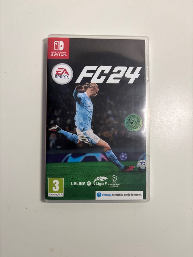 Caja FC 24 Nintendo Switch