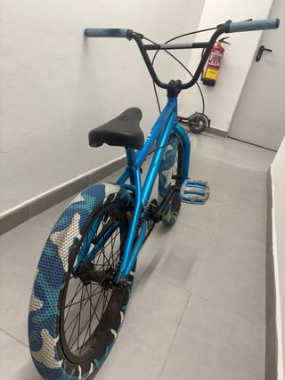 BMX Azul Camuflaje