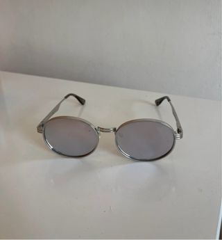 Gafas de sol Le Specs plateadas preciononegociable