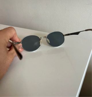 Gafas de sol Le Specs plateadas preciononegociable