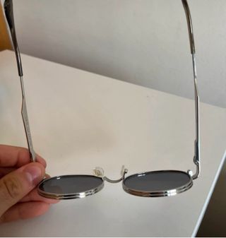 Gafas de sol Le Specs plateadas preciononegociable