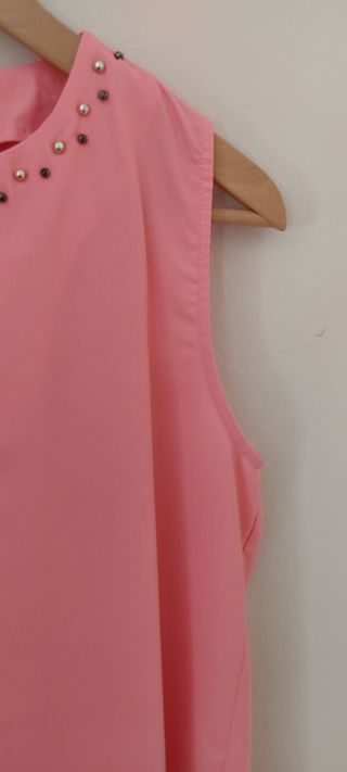 Top Sfera Mujer Talla S Rosa