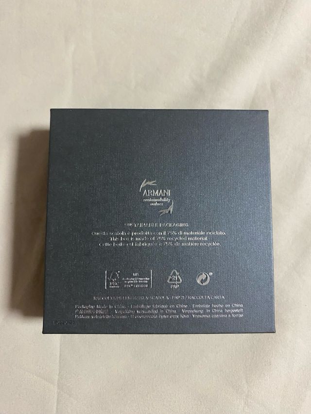 Colgante Emporio Armani Plata