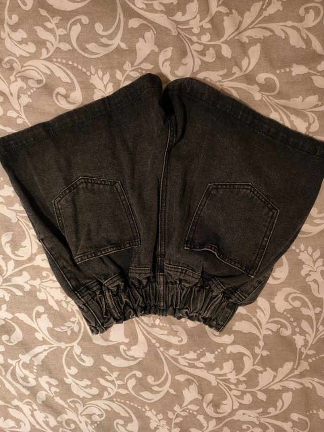 Pantalones cortos vaqueros negros