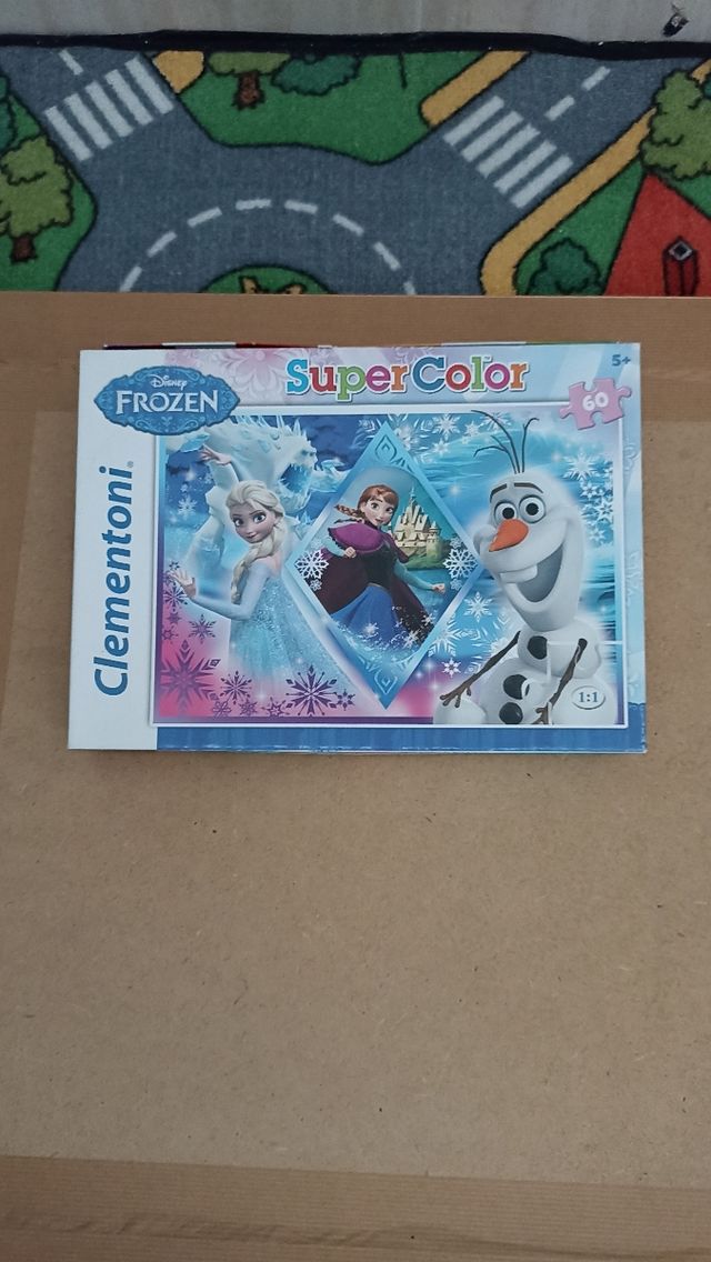 Puzzle Clementoni Frozen Super Color 60 pezzi