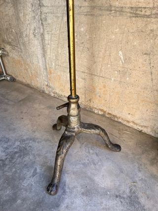 Esterilizador Peluquería Antiguo Latón XIX