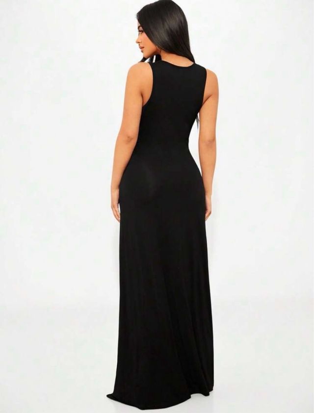 Vestido largo negro sin estrenar