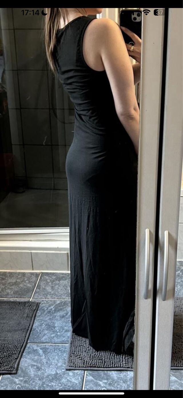 Vestido largo negro sin estrenar