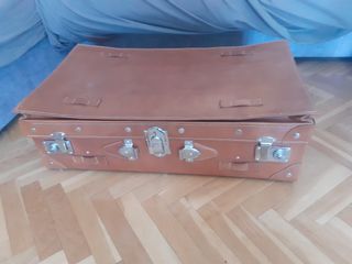 Maleta de piel vintage