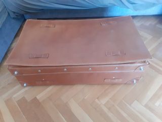 Maleta de piel vintage