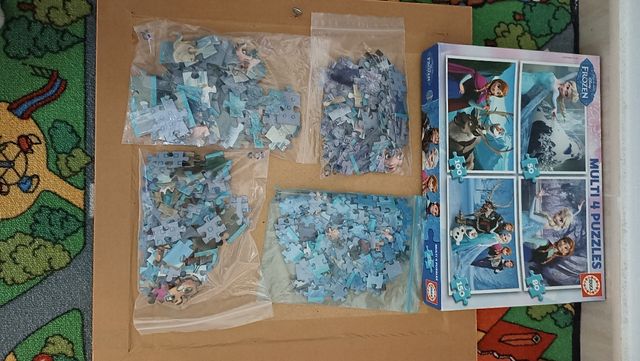 Puzzle Frozen Multi 4 Puzzles Educa