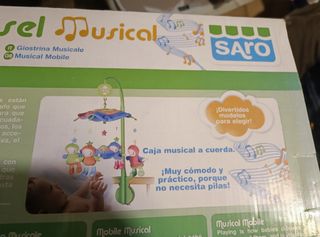 Carrusel Musical Cuna Bebé Saro