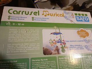Carrusel Musical Cuna Bebé Saro