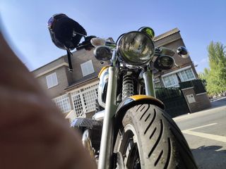 BMW R 1200 C con kit arrastre nuevo