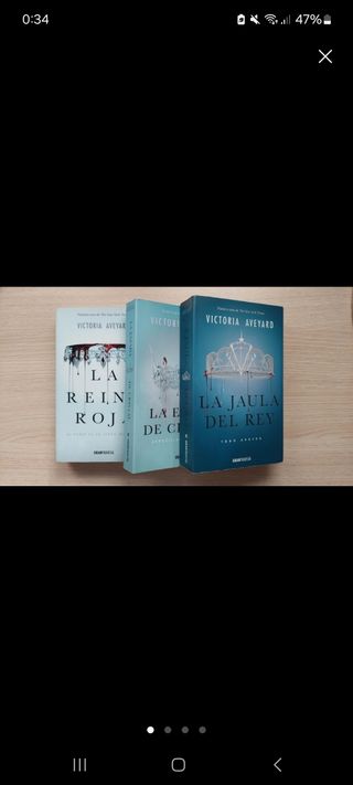 Pack 2 libros Victoria Aveyard