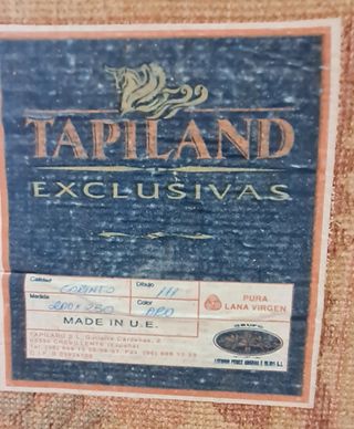 Alfombra 2m x 2,5m Beige y Marrón (urge venta)


