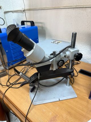 Lampert PUK-3 con microscopio, consumibles y argón