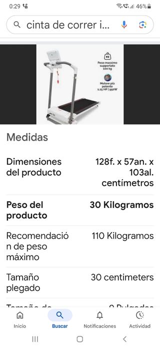 Cinta de Correr iWalk Smart utilizada solo 2 veces