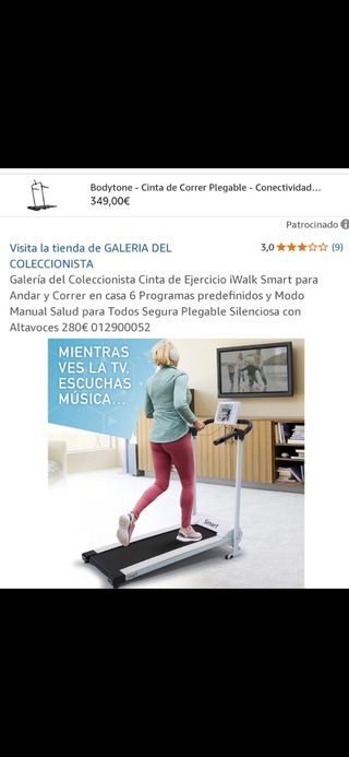 Cinta de Correr iWalk Smart utilizada solo 2 veces