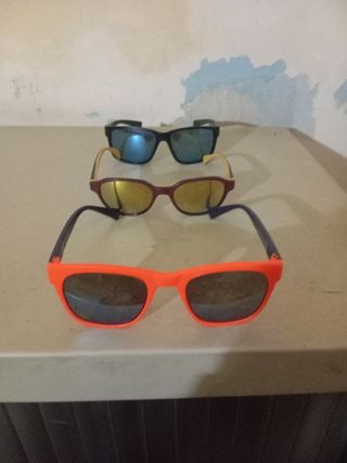 Gafas de sol naranjas