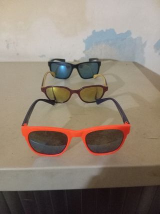 Gafas de sol naranjas
