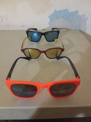 Gafas de sol naranjas