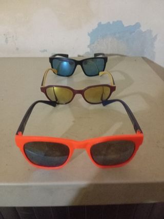 Gafas de sol naranjas