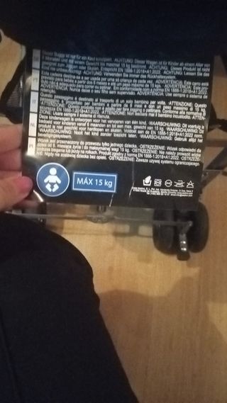 Silla de paseo ligera Asalvo tijera