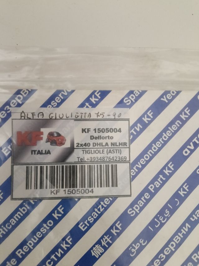 Kit revisione carburatore Alfa Romeo 75-90