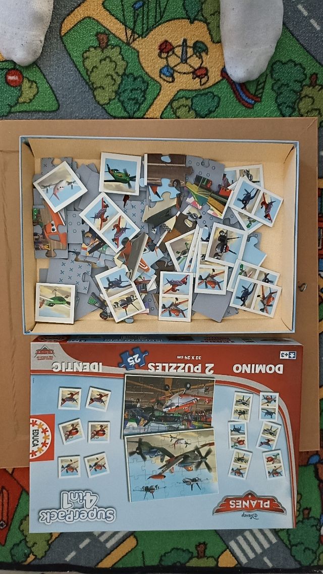 Puzzle Disney Planes Domino 2 Puzzle 25 pezzi