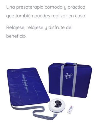 UTS Undulation Total System, presoterapia espalda.
