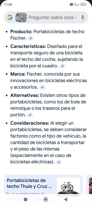 Portabicicletas Techo automovil,Fischer.