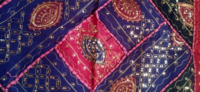 Tapiz cuadrado decorativo patchwork