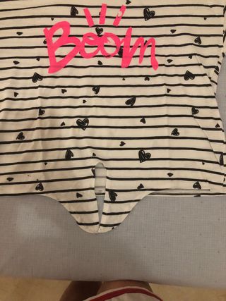 Maglietta Benetton bambina a righe