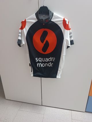 Maglia ciclista unisex Squadra Mondo