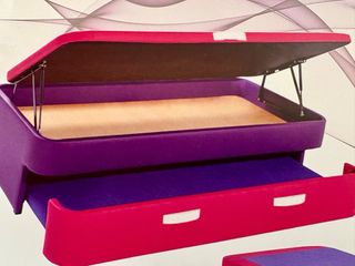 Canapé juvenil con 2 camas y arcón