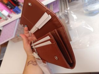 Cartera y monedero Desigual marrón