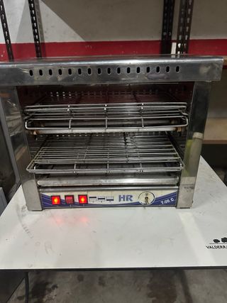 Tostador HR Industrial funciona 2 de 3