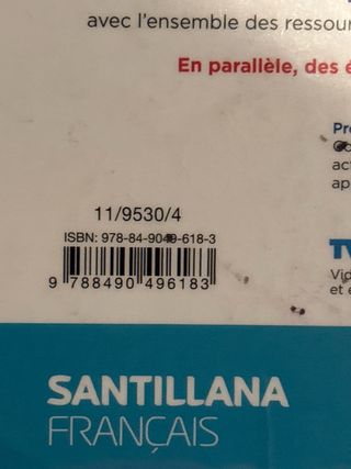 Libro Francés parcours pour le college 3:A2-B1