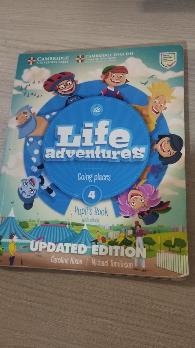 Life Adventures Updated Level 4 Pupil's Book wi...