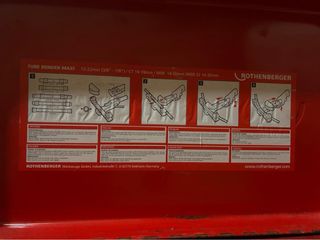 Curvadora ROTHENBERGER BENDER MAXI