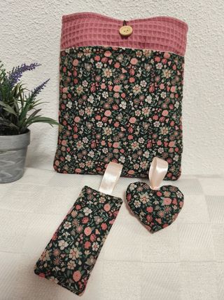 Funda libros regalo marcap saquito perfum perlas d