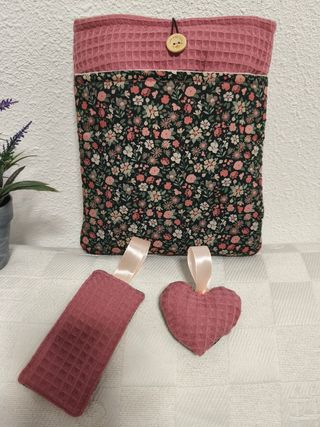 Funda libros regalo marcap saquito perfum perlas d