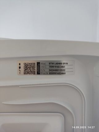 Lavadora Indesit 6kg 1000rpm