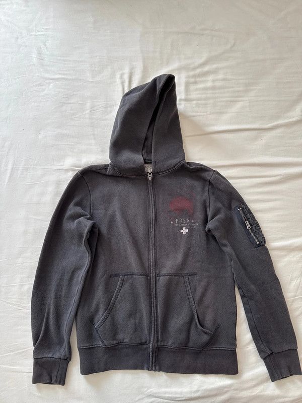 Polo Ralph Lauren Felpa Grigia con Zip